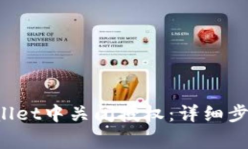 如何在TP Wallet中关闭授权：详细步骤与注意事项